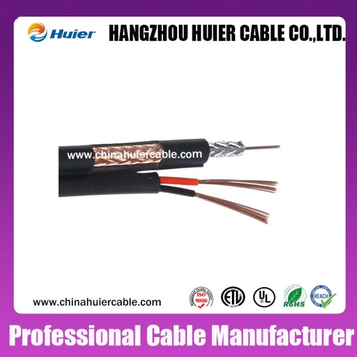 CCTV RG6 CAMERA CABLE WITH POWER WIRES