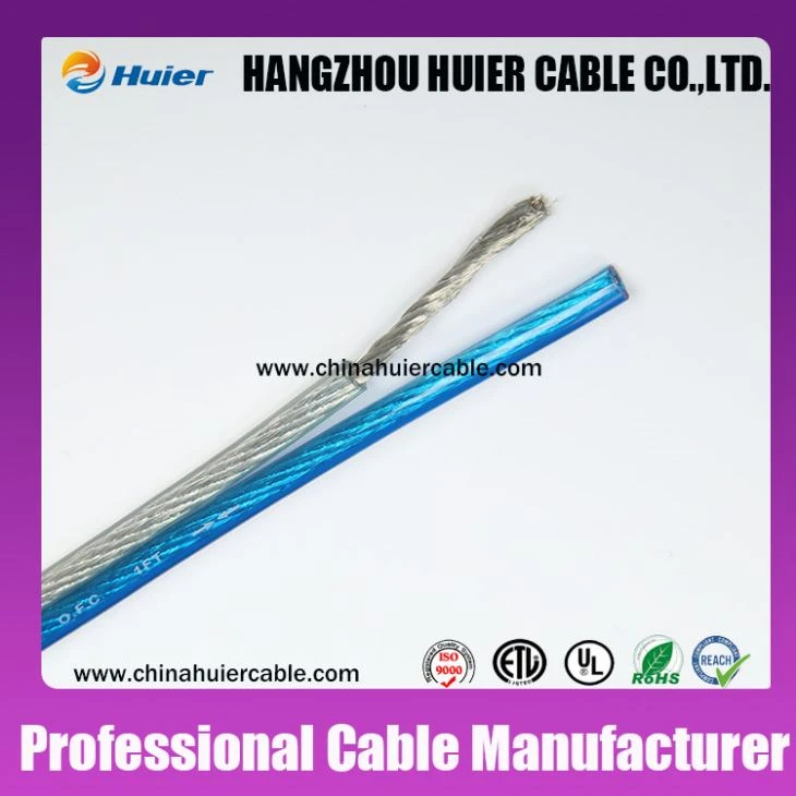 Hot Sales High Quality Speaker Cable Transparent Jacket